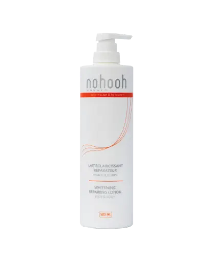 [6111248370993] NOHOOH LAIT ECLAIRCISSANT REPARATEUR VISAGE ET CORPS 500ML