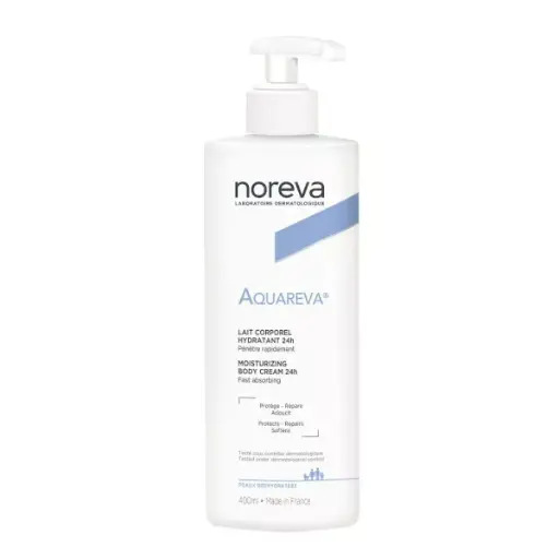 [3401351478482] NOREVA AQUAREVA LAIT CORPOREL HYDRATANT 24H 400ML