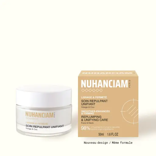 [3664448000243] NUHANCIAM LISSAGE & FERMETE SOIN REPULPANT UNIFIANT VISAGE & COU 50ML