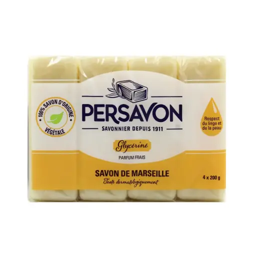 [3700593604315] PERSAVON SAVON DE MARSEILLE 5X100G