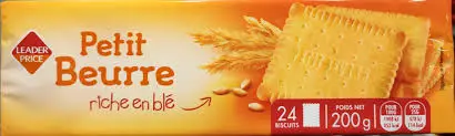 [3263852912823] LEADER PRICE PETIT BEURRE 200G