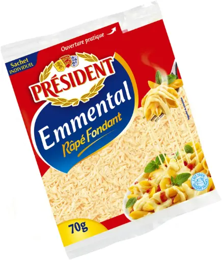 [3228023910060] PRESIDENT EMMENTAL RAPE FONDANT 70G
