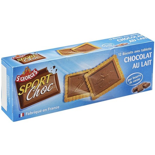 [3173990025531] ST GOERGES SPORT CHOC CHOCOLATE AU LAIT 125G
