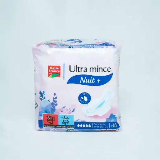 [3258561670669] BELLE FRANCE ULTRA MINCE COTON NUIT+  