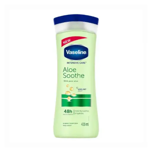 [6001087357050] VASELINE ALOE SOOTHE 400ML