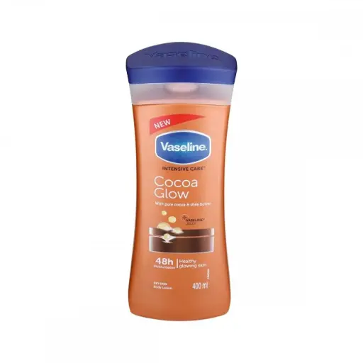 [6001087357067] VASELINE COCOA GLOW 400ML