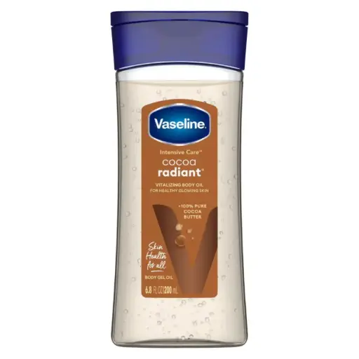 [305210287303] VASELINE COCOA RADIANT BODY GEL OIL 200ML