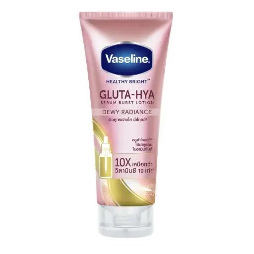 [8851932427722] VASELINE HEALTHY BRIGHT GLUTA-HYA SERUM BURST LOTION DEWY RADIANCE 330ML