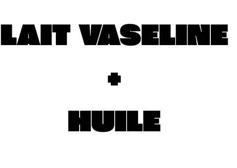 [2332] VASELINE LAIT + HUILE VASELINE 600ML