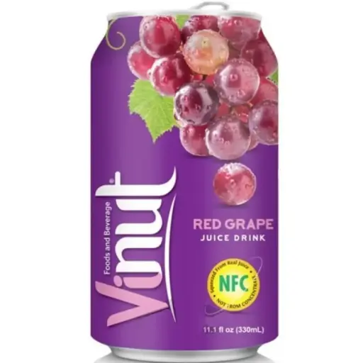 [8936121110446] VINUT RED GRAPE 330ML