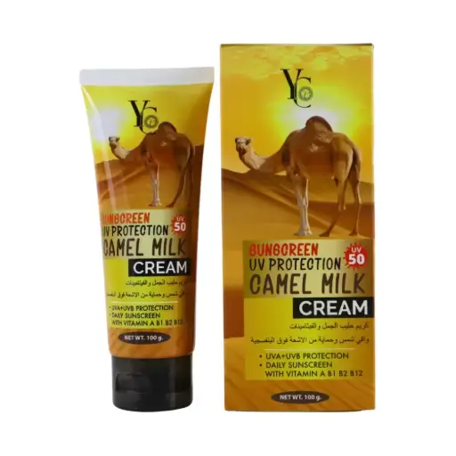 [8859362510168] YC SUNSCREEN UV PROTECTION CAMEL MILK UV50 100G