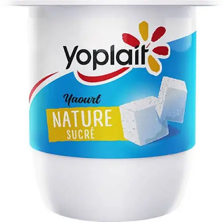 [6181007100116] YOPLAIT YAOURT NATURE SUCRE 125G