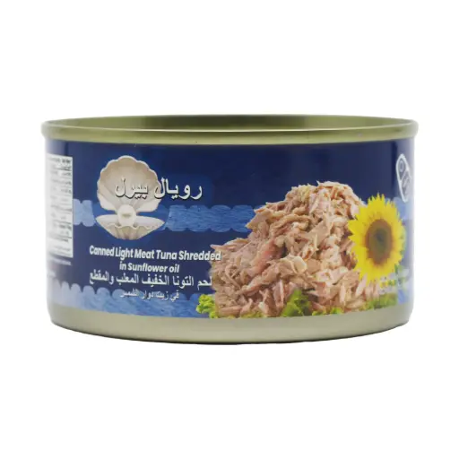 [8858768069690] CHOIX ROYALE SHREDDED LIGHT MEAT TUNA IN VEGETABLE OIL 130G