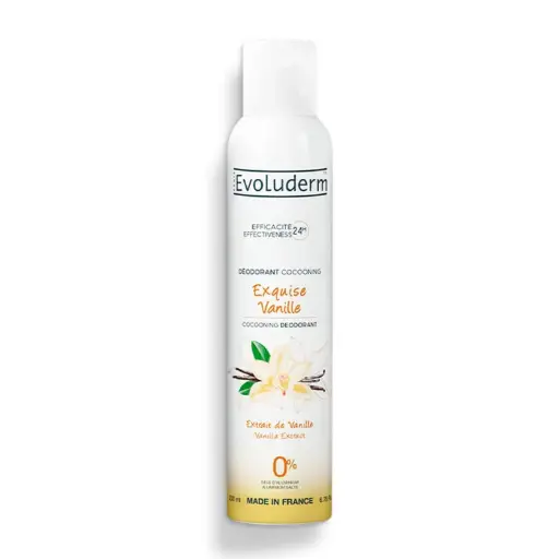 [3760100203752] EVOLUDERM DEODORANT COCONING EXQUISE VANILLE 24H EFFICACITE 200ML