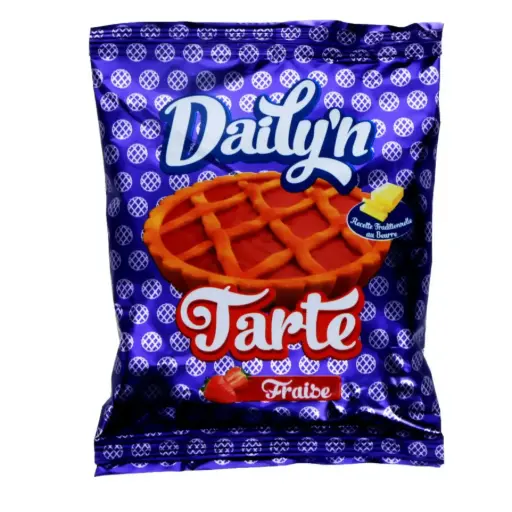 [6191477200131] DAILY'N TARTE GOUT FOURRAGE FRAISE 75G