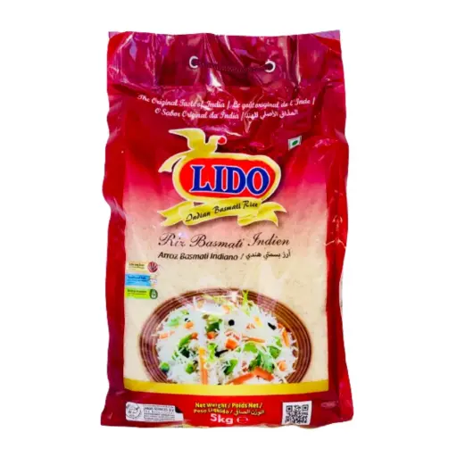 [8906034160760] LIDO RIZ BASMATI INDIEN 5KG