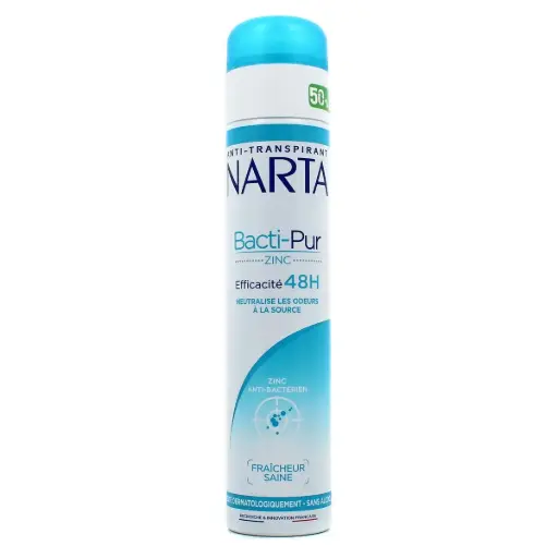 [3600551146164] ANTI-TRANSPIRANT NARTA BACTI-PUR ZINC 48H EFFICACITE 200ML