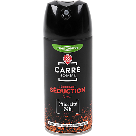[3564700788868] CARRE HOMME DEODORANT SEDUCTION MUSC EFFICACITE 24H 100ML