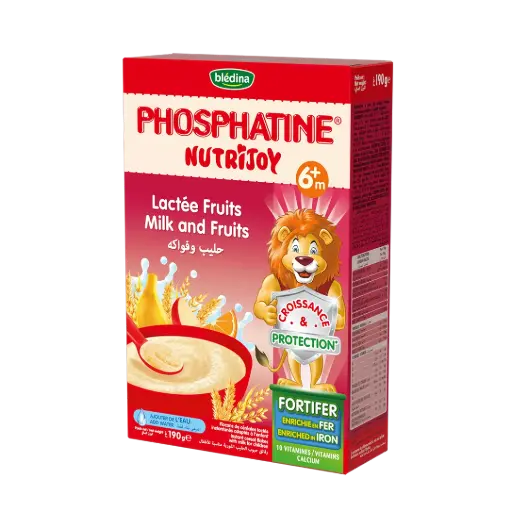 [3041091879219] BLEDINA PHOSPHATINE NUTRIJOY LACTEE FRUITS 190G
