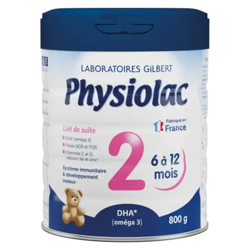 [3518646124549] PHYSIOLAC 2 LAIT DE SUITE 6 A 12 MOIS 800G