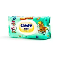 [6970098690435] LINGETTE PHARMA CONFY BABY WIPES SENSITIVE OPEN 120PCS