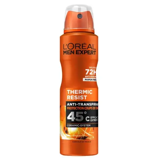[3600522634133] L'OREAL THERMIC RESIST HEAT PROTECT 48H ANTI-PERSPIRANT EFFECTIVE EVEN AT 45°C 250ML