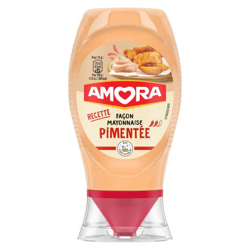 [8720182773692] AMORA RECETTE PIMENTEE 252G