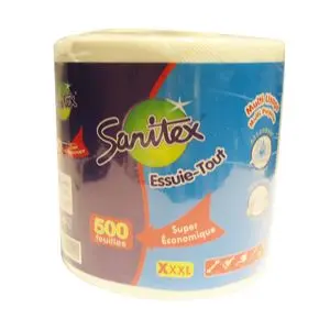 [6181003011201] SANITEX ESSUIE-TOUT 500 FEUILLES XXXL