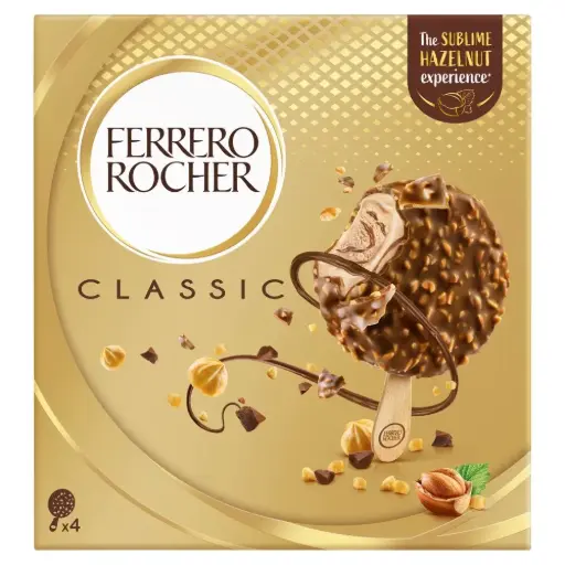 [8000500363539] FERRERO ROCHER CLASSIC 4PCS 200G