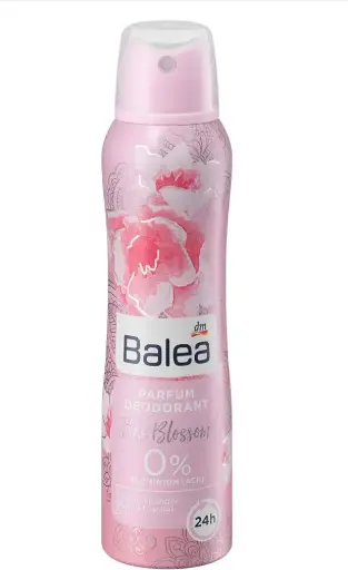 [4058172784552] DM BALEA PARFUM DEODORANT PINK BLOSSOM 0% ALUMINIUM 24H 150ML