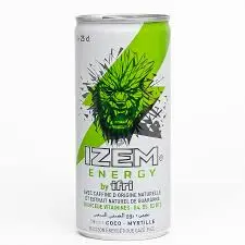 [6130093067636] IZEM ENERGY BY IFRI SAVEUR COCO-MYRTILLE 25CL