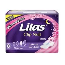 [6181003008508] LILAS MAXI NUIT 8PADS