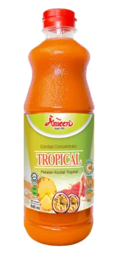 [9555266902021] AMMEER FLAVOURED CORDIAL ORANGE 840ML