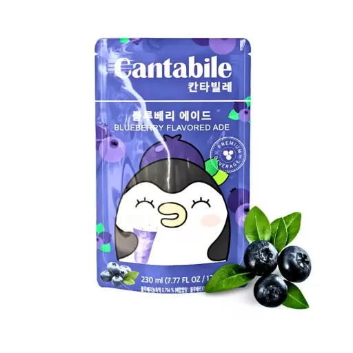 [8809253644687] CANTABILE BLUEBERRY FLAVORED ADE 230ML