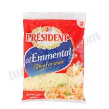 [6191513501345] FROMAGE PRESIDENT A L'EMMENTAL RAPE FONDANT 110G