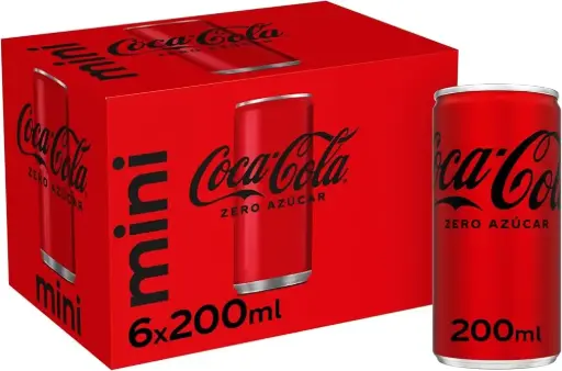 [5449000243195] COCACOLA SANS SUCRES 6×200ML