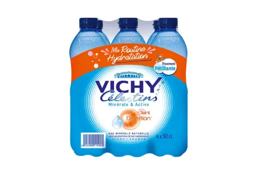 [3108020730239] VICHY CELESTINS EAU MINERALE NATURELLE 6×50CL