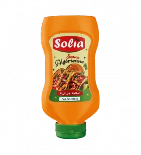 [6191340100902] SOLIA SAUCE ALGERIENNE 330ML