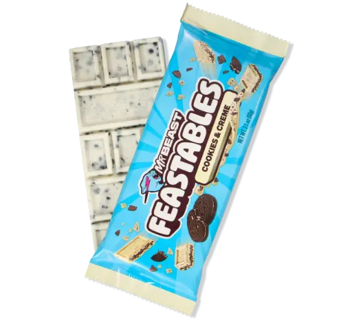 [1230000168847] MR BEAST FEASTABLES COOKIES ET CREME 60G