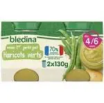 [3041091677242] BLEDINA HARICOTS VERTS 2X130G