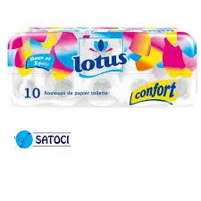 [6181003008294] LOTUS CONFORT 10 ROULEAUX