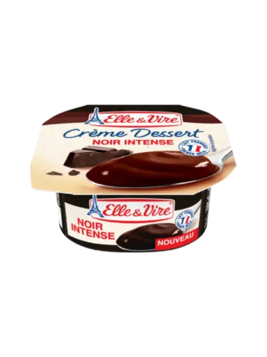 [3451790019166] ELLE & VIRE CREME DESSERT NOIR INTENSE 100G