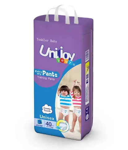 [6998526216156] UNIJOY BABY EXTRA DRY PANTS COMFY TOUCH UNISEX 5 JUNIOR 40PCS 12-17KG