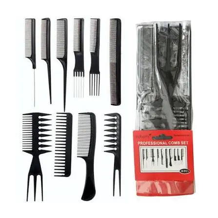 [6904562748568] 10 PC PROFESSIONAL COMB KIT